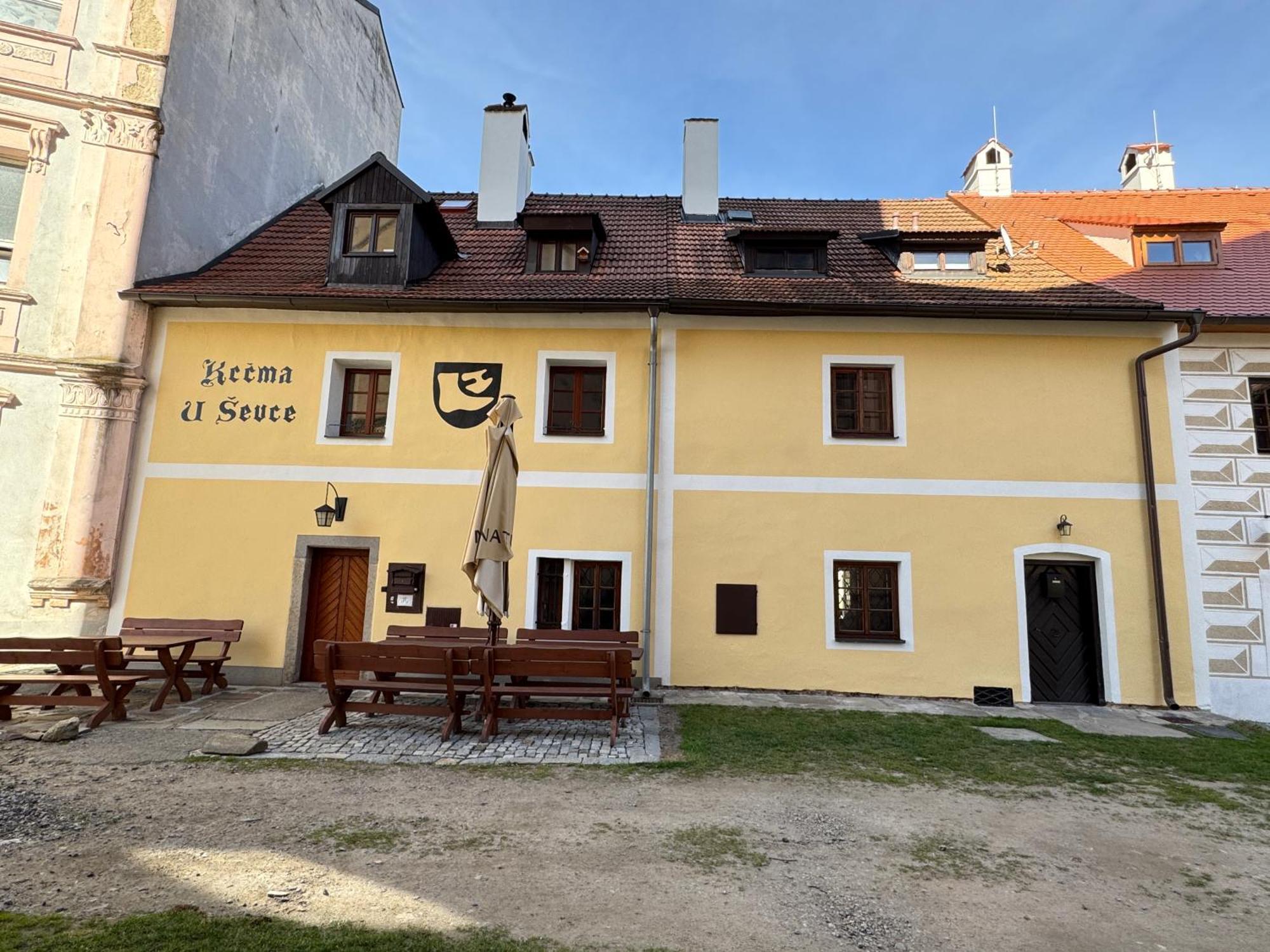 Penzion U Dvou Kocek Rozmberk Nad Vltavou Luaran gambar